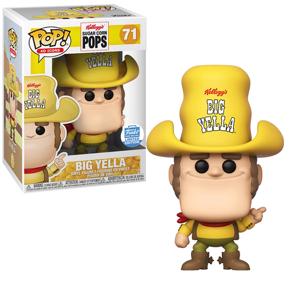 Big Yella #71 - Kelloggs Sugar Corn Pops Funko Pop! Ad Icons [Funko Limited Edition]