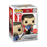 Big Boss Man #135 WWE Funko Pop GameStop Exclusive in display box