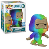 Bigfoot #14 Funko Pop Myths Rainbow Edition — in-box & out-of-box collectible