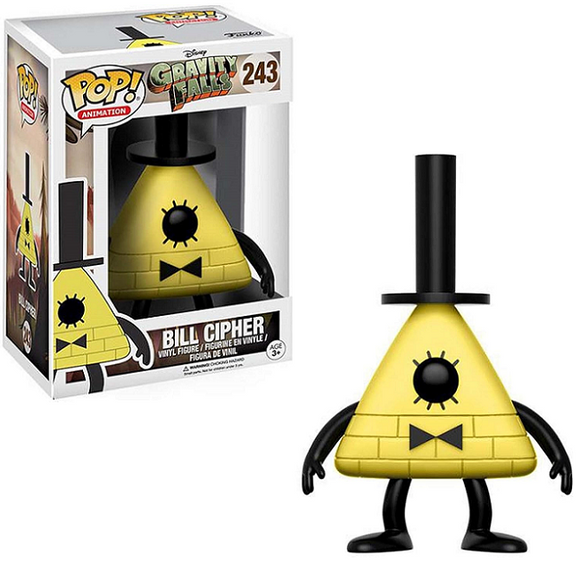 Bill Cipher #243 – Gravity Falls Funko Pop! Animation [Yellow]