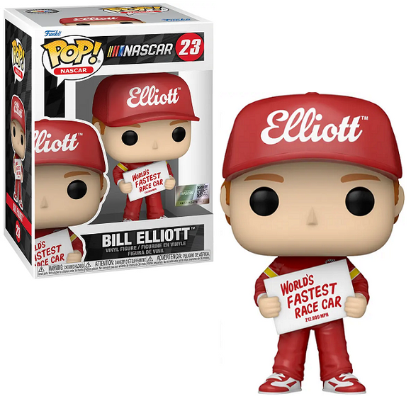 Bill Elliott #23 - NASCAR Funko Pop! NASCAR [Fastest Sign]