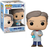Bill Nye #29 Funko Pop Icons figure holding a blue beaker in and out of box