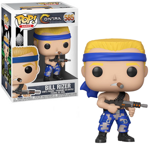 Bill Rizer #585 - Contra Funko Pop! Games