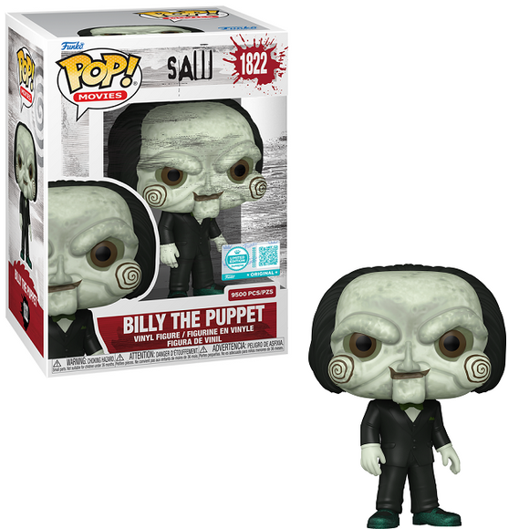 Billy the Puppet #1822 Saw Funko Pop! Funko Exclusive LE 9500 Pcs in box and out of box