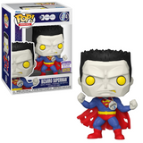 Bizarro Superman #474 Funko Pop! shown in box and out of box, front view