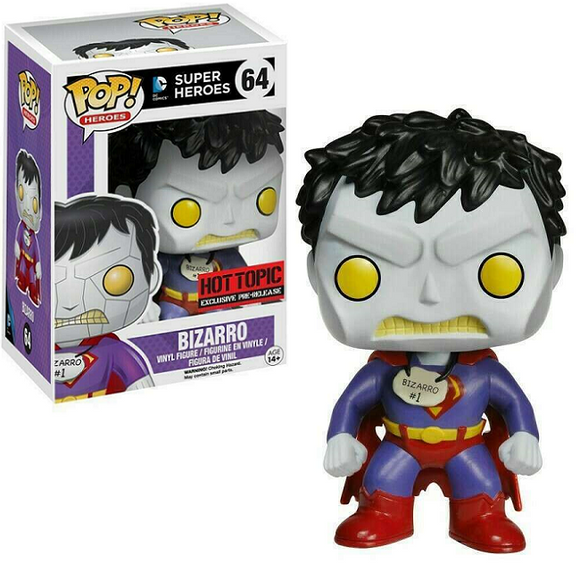 Bizarro #64 - DC Super Heroes Funko Pop! Heroes [Hot Topic Exclusive Pre-Release]