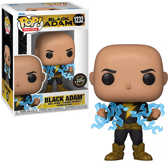 Black Adam #1232 - Black Adam Funko Pop! Movies [Gitd Chase Version]