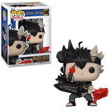 Black Asta #1420 Black Clover Funko Pop Animation figure in box and out of box front view