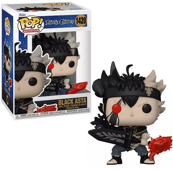 Black Asta #1420 - Black Clover Funko Pop! Animation