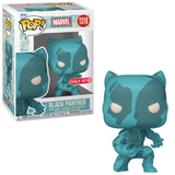 Black Panther #1318 Marvel Retro Reimagined Target Exclusive Funko Pop vinyl figure in box and out of box