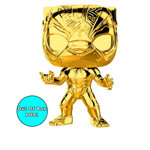 Black Panther #393 [OOB] - Marvel Studios 10th Funko Pop! [Gold Chrome]