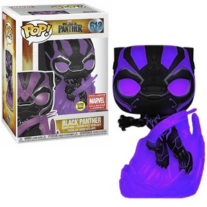 Black Panther #612 – Black Panther Funko Pop! [GitD Collector Corps Exclusive]