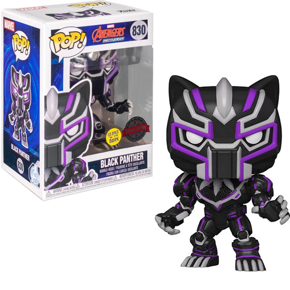 Black Panther #830 – Avengers Mech Strike Funko Pop! [Gitd Special Edition]