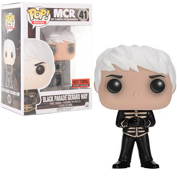 Black Parade Gerard Way #41 - My Chemical Romance Funko Pop! Rocks [Hot Topic Pre Release Exclusive]