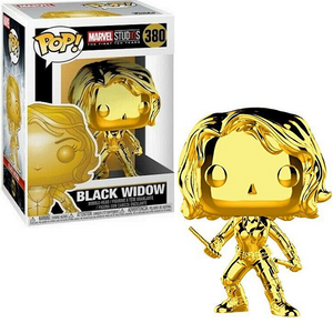 Black Widow #380 - Marvel Studios 10 Funko Pop! [Gold Chrome]