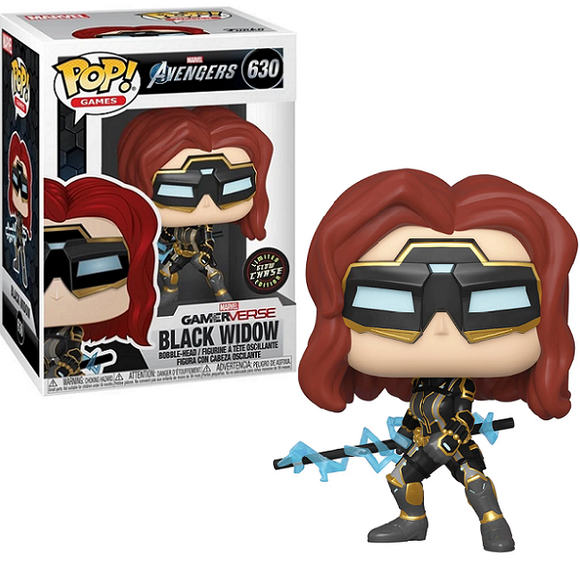 Black Widow #630 - Avengers Gamerverse Funko Pop! Games [GITD Chase Version]