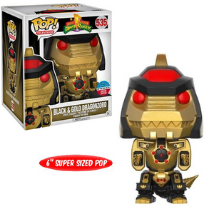 Black and Gold Dragonzord #535 - Power Rangers Funko Pop! TV [6-Inch 2017 Toy Tokyo NYCC Exclusive]