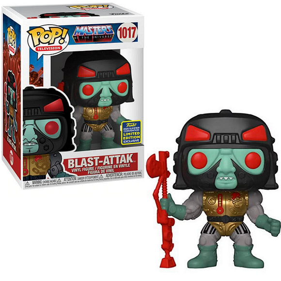 Blast-Attak #1017 - Masters Of Universe Funko Pop! TV [2020 Summer Convention Exclusive]