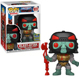 Blast-Attak #1017 Masters of the Universe 2020 Summer Convention Exclusive Funko Pop in box and out of box