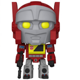 Blaster #134 Transformers G1 40th Funko Pop figure outside the box.