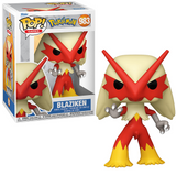 Blaziken #983 Funko Pop! – figure shown in and out of box