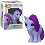 Blossom #63 My Little Pony Funko Pop! Retro Toys figure in box and out of box with lavender body and purple mane