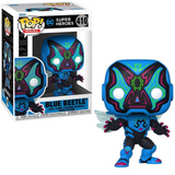 Blue Beetle #410 Día de los Muertos Funko Pop in box and out of box