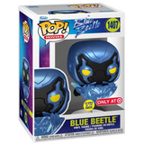 Blue Beetle #1407 DC Blue Beetle GITD Target Exclusive Funko Pop vinyl figure in box