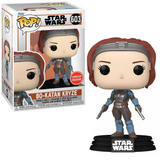 Bo-Katan Kryze Funko Pop in and out of box  