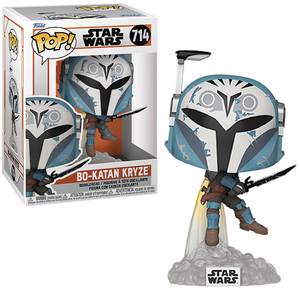 Bo-Katan Kryze #714 - Star Wars The Mandalorian Funko Pop! [With Darksaber And Jet Pack]