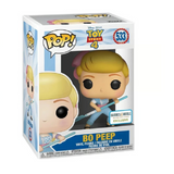Bo Peep #533 Toy Story 4 Funko Pop displayed inside the box, front view
