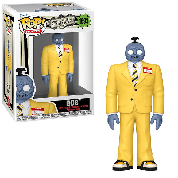 Bob #1693 - Beetlejuice Beetlejuice Funko Pop! Movies [Yellow Suit]