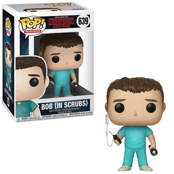 Bob in Scrubs #639 Stranger Things Funko Pop! in and out of box