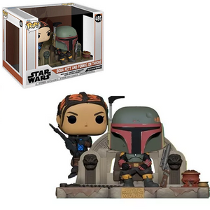 Boba Fett And Fennec Shand On Throne #486- Mandalorian Funko Pop!