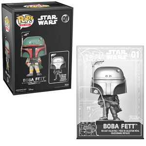 Boba Fett #01 - Star Wars Funko Pop! Die-Cast [Chase Version Funko Exclusive]