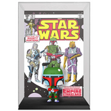 Boba Fett Funko Pop #04 displayed out of the case showing full character details