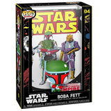 Boba Fett Funko Pop Comic Covers #04 displayed inside the protective Comic Covers case