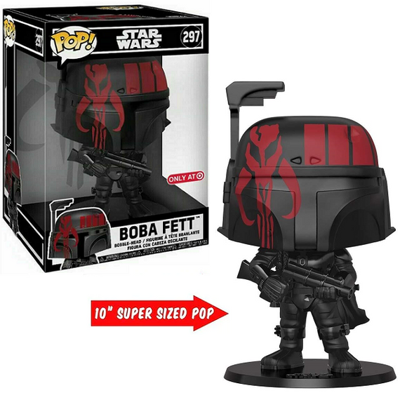 Boba Fett #297 - Star Wars Funko Pop! [10-Inch Target Exclusive]