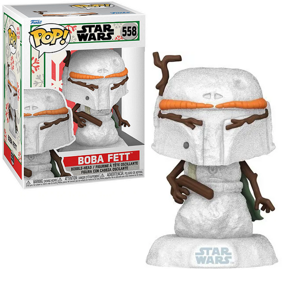 Boba Fett #558 - Star Wars Funko Pop! [Snowman]