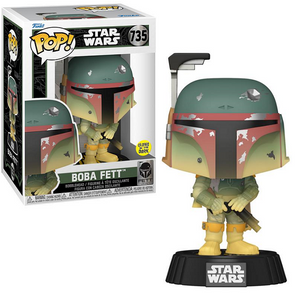 Boba Fett #735 - Star Wars Fett Legacy Funko Pop! [Gitd]