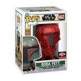 Boba Fett Red Chrome #462 Star Wars Funko Pop TargetCon Exclusive figure in box