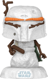 Boba Fett #558 Star Wars Funko Pop Snowman figure out of box glam shot