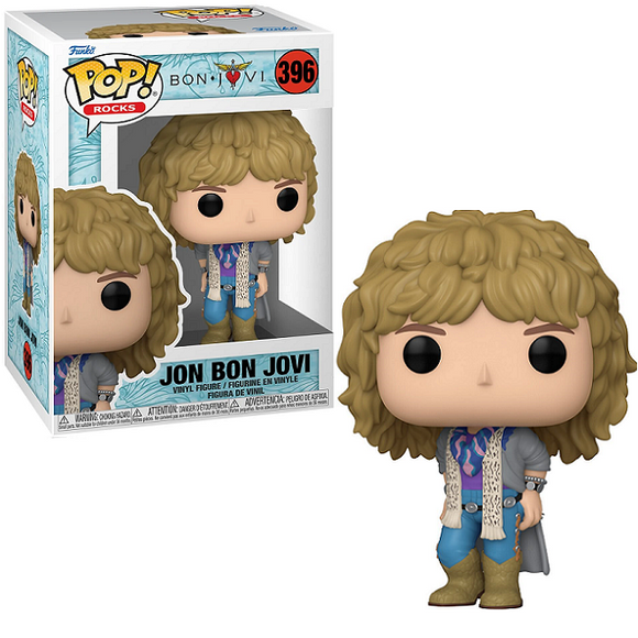 Jon Bon Jovi (1980'S) #396 - Bon Jovi Funko Pop! Rocks