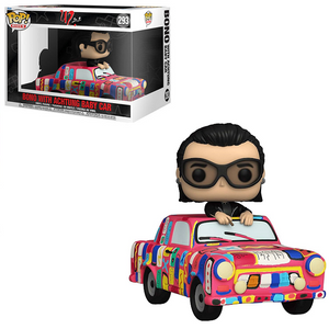 Bono with Achtung Baby Car #293 - U2 Funko Pop! Rides