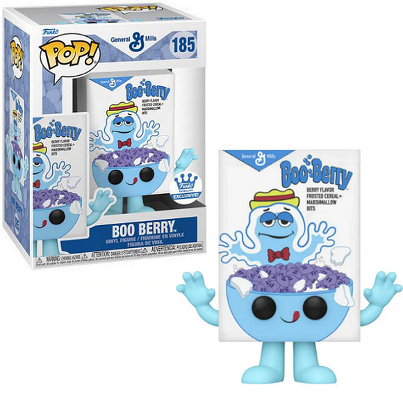 Boo Berry Cereal Box #185 - General Mills Funko Pop! [Funko Exclusive]