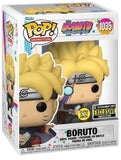 Boruto #1035 Funko Pop GITD Entertainment Earth Exclusive in display box