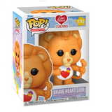 Brave Heart Lion #1713 Care Bear Cousins Funko Pop inside the box.