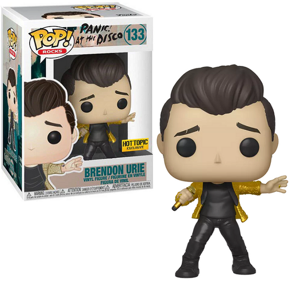 Brendon Urie #133- Panic At the Disco Funko Pop! Rocks [Hot Topic Exclusive]