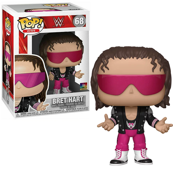 Bret Hart #68 - Wrestling Funko Pop! WWE