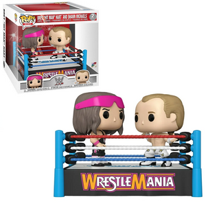 Bret Hit Man Hart And Shawn Michaels - Wrestling Funko Pop! WWE